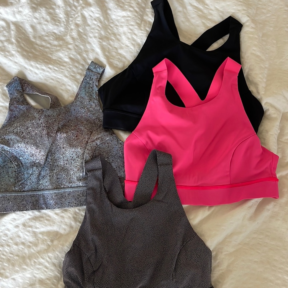 Lululemon Fast & Free Bra Bundle Size 8